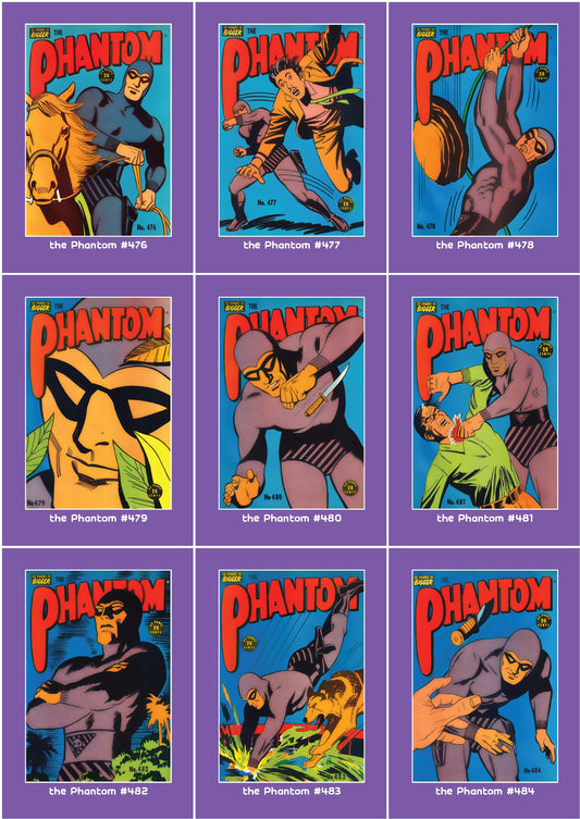 Phantom Philecard #476-484