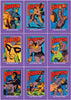 Uncut Philecard sheet #476-484