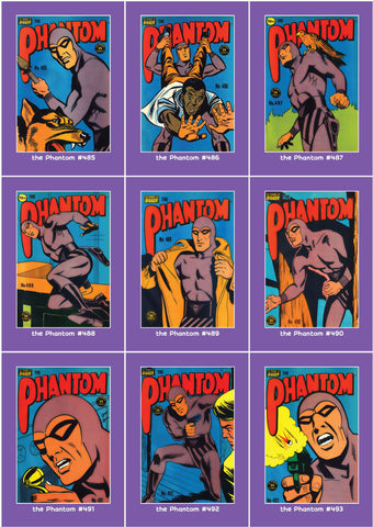 Phantom Philecard #485-493