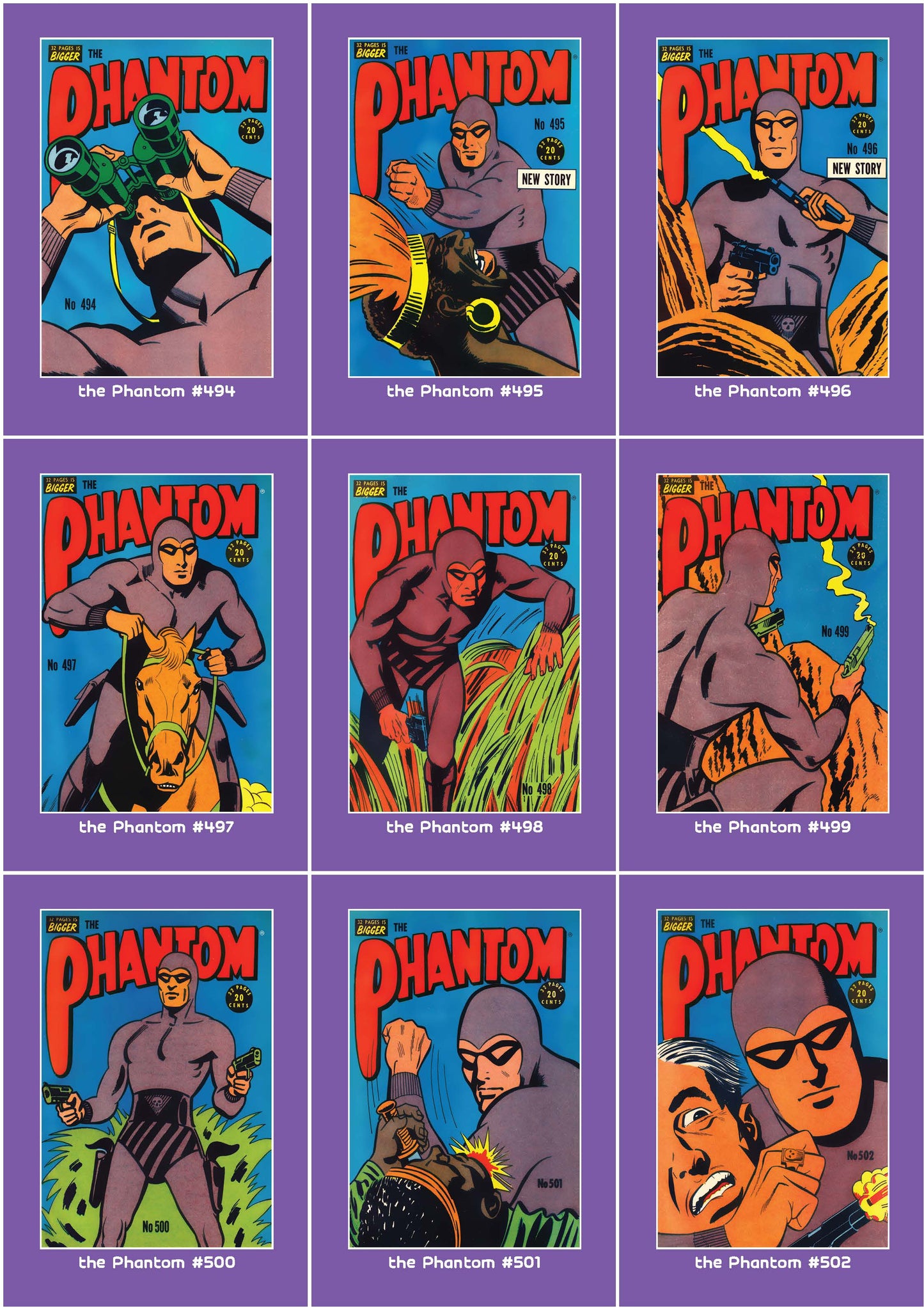 Phantom Philecard #494-502