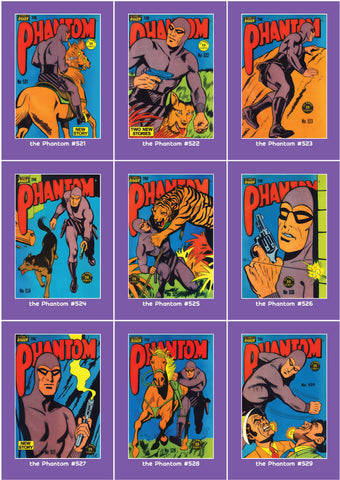 Phantom Philecard #521-529