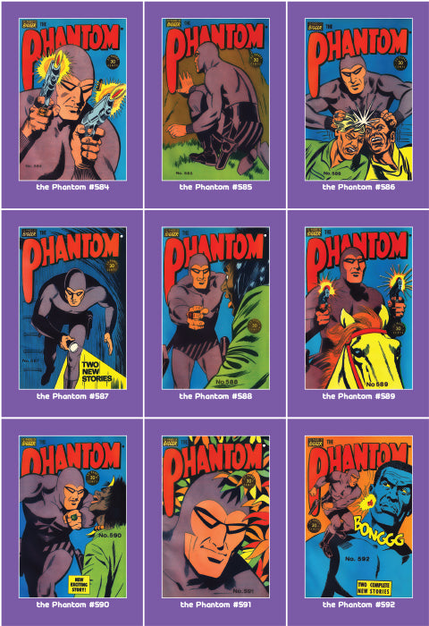 Phantom Philecard #584-592