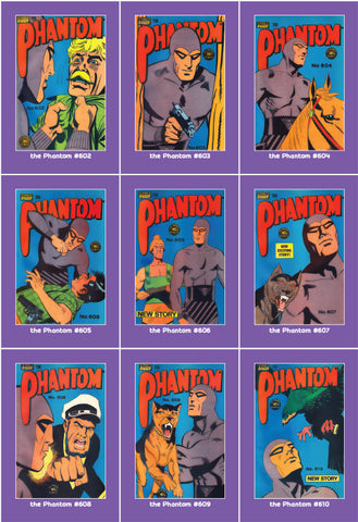 Phantom Philecard #602-610