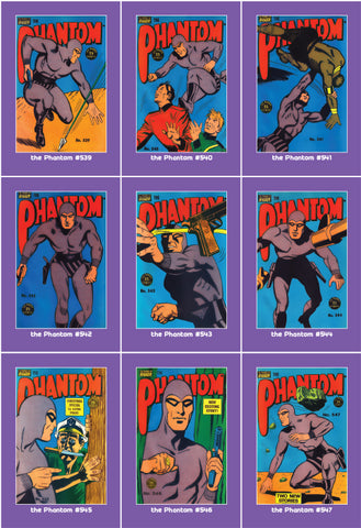 Phantom Philecard #539-547