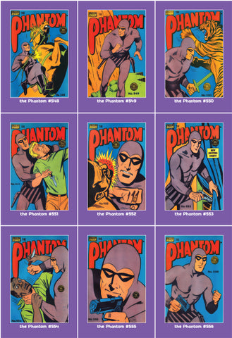 Phantom Philecard #548-556