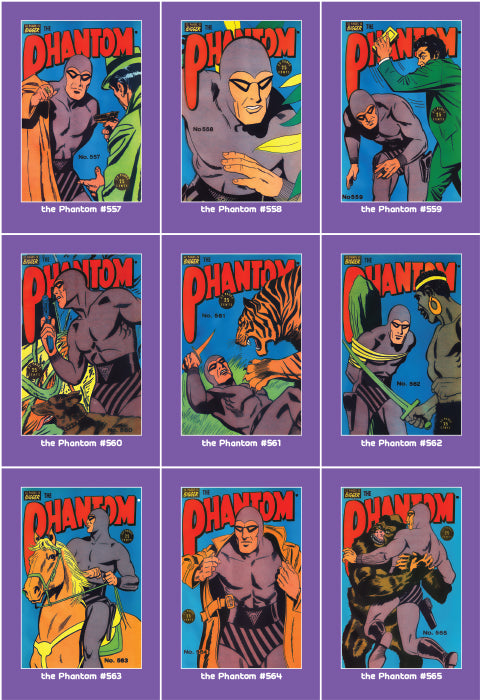 Phantom Philecard #557-565