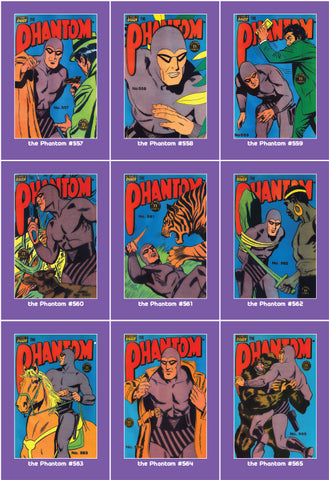 Phantom Philecard #557-565