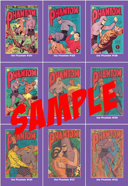 Phantom Philecard #1179 - 1187