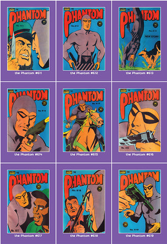 Phantom Philecard #611-619