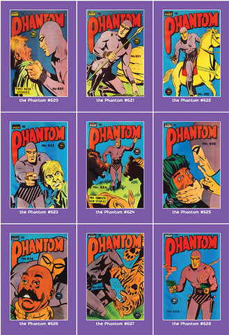 Phantom Philecard #620-628