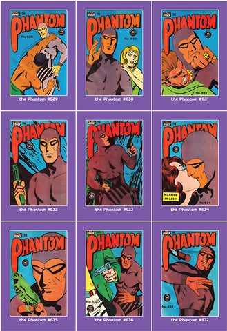 Phantom Philecard #629-637