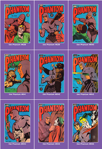 Phantom Philecard #638-646