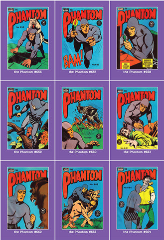 Phantom Philecard #656-664