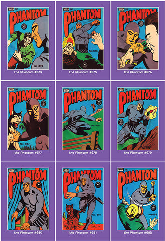 Phantom Philecard #674-682