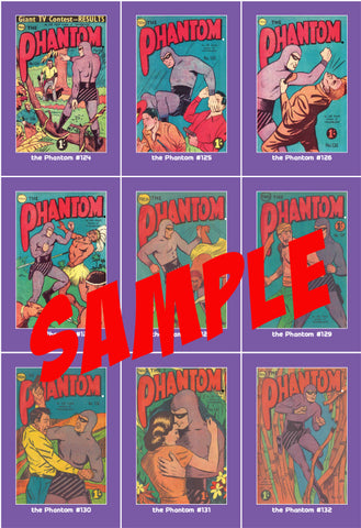 Phantom Philecard #981-989