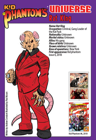 Phantom's Universe Character Card #23 - Rat King