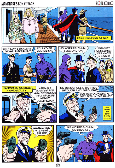 Phantom Regal Comic #7 Signature