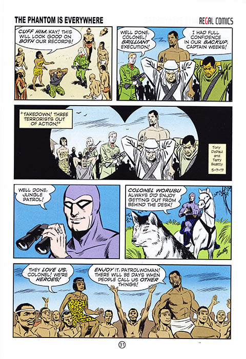 Phantom Regal Comic #24 Signature