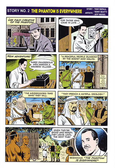 Phantom Regal Comic #24 Signature