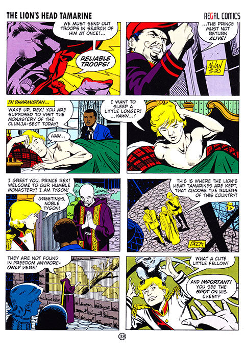 Phantom Regal Comic #17 Signature