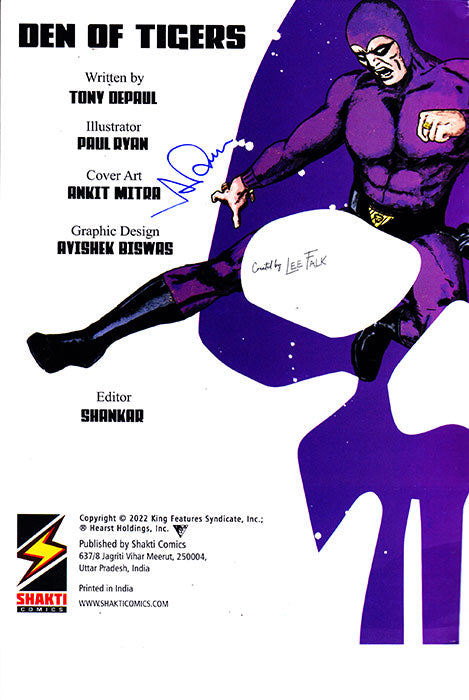 Phantom Regal Comic #25 Special - Signature