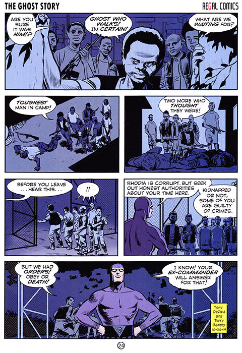 Phantom Regal Comic #10 Signature