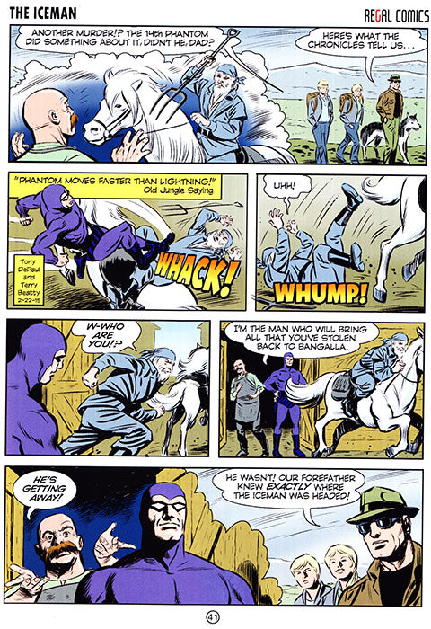 Phantom Regal Comic #10 Signature
