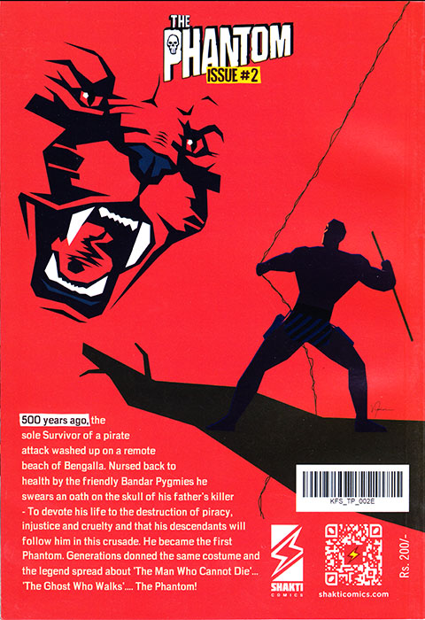 Shakti Phantom Comic #2 Signature