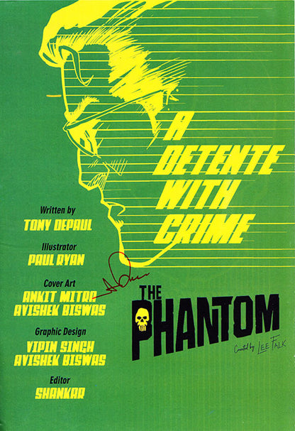 Shakti Phantom Comic #3 Signature