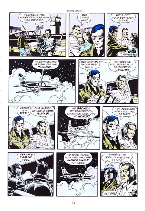 Shakti Phantom Comic #3 Signature