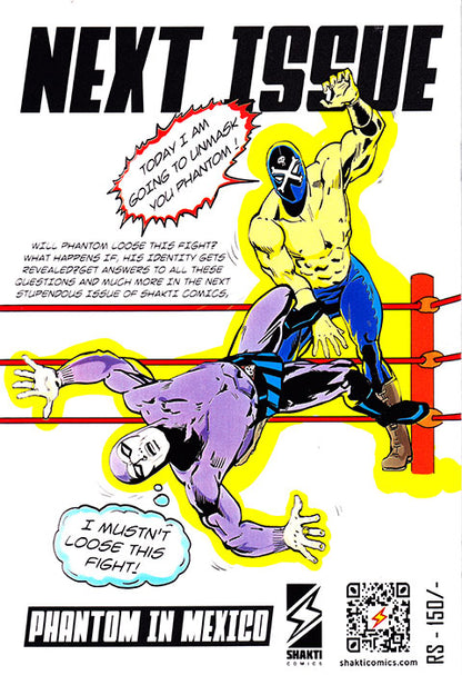 Shakti Phantom Comic #4 Signature