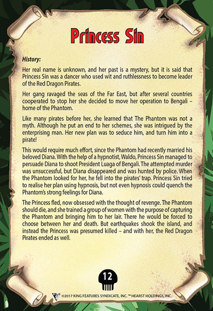 Phantom's Universe Character Card #12 - Princess Sin