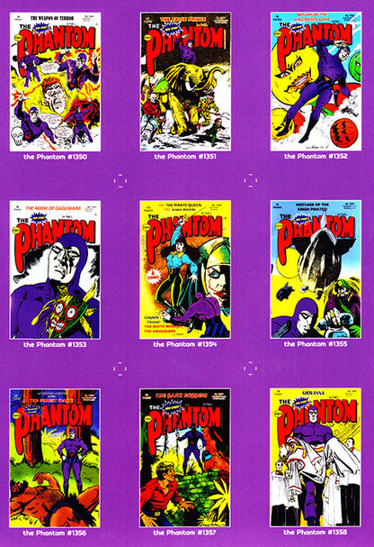 Phantom Philecard #1350-1358