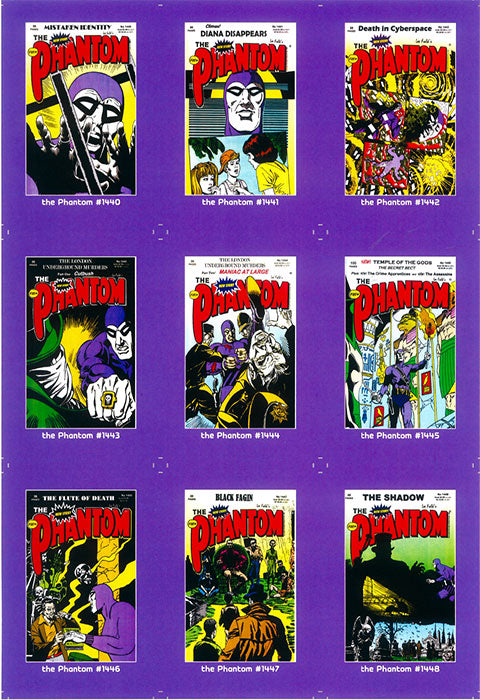 Phantom Philecard #1440-1448