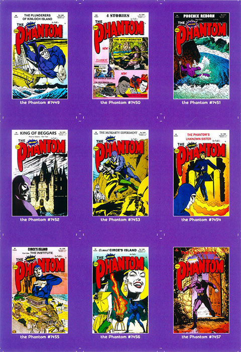 Phantom Philecard #1449-1457