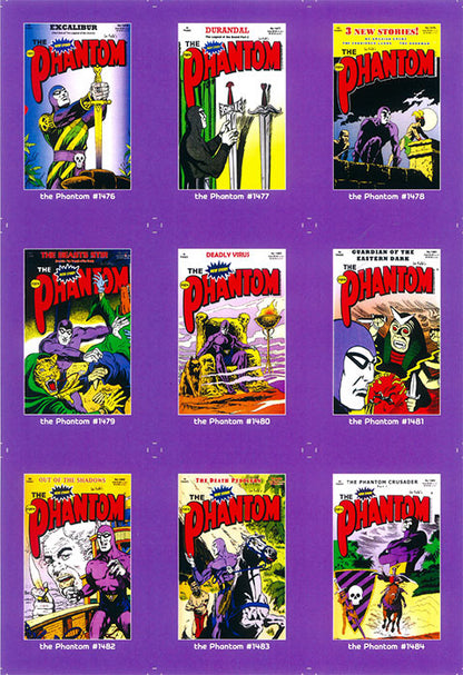 Phantom Philecard #1476-1484