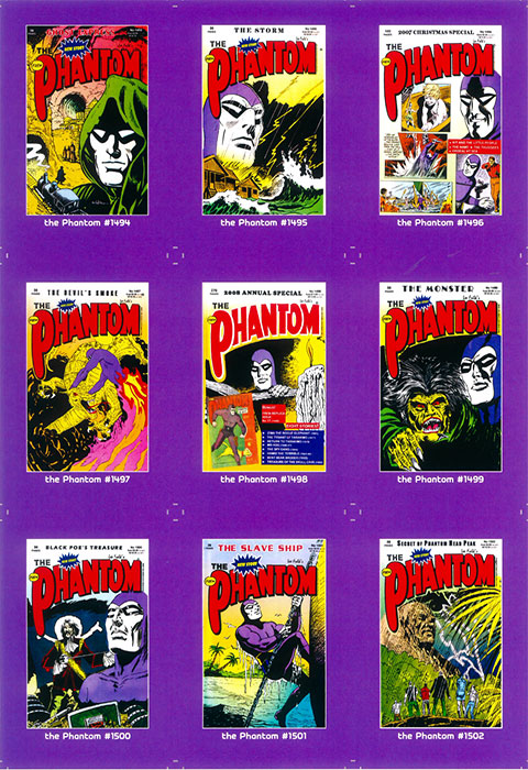 Phantom Philecard #1494-1502