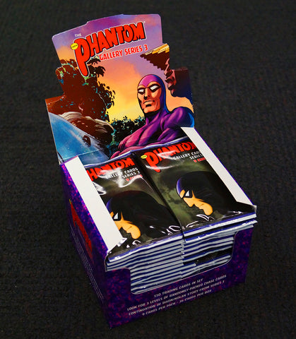 NEW - The Phantom Gallery Series 2 Trading Cards (5 boxes x 36 packs of 9 cards)