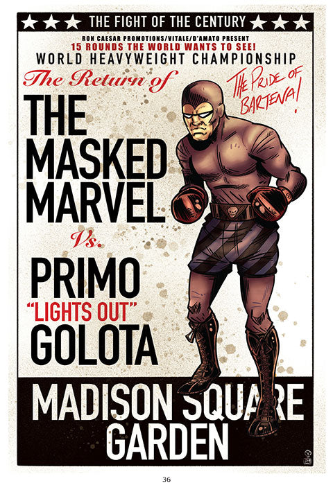 Poster - The Masked Marvel