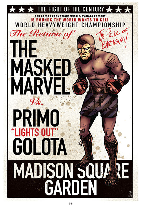 Poster The Masked Marvel