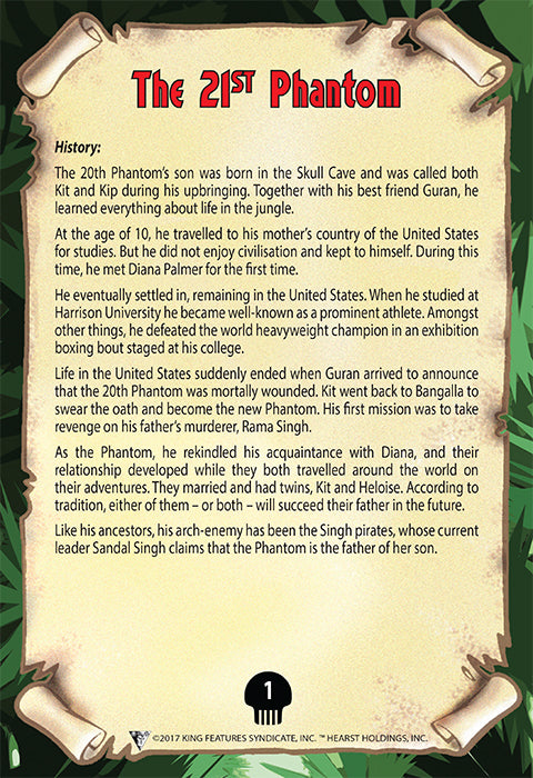 Phantom's Universe Character Card #01 - The Phantom