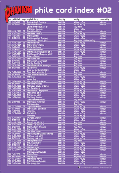 Phantom Philecard Index  #02 (colour)