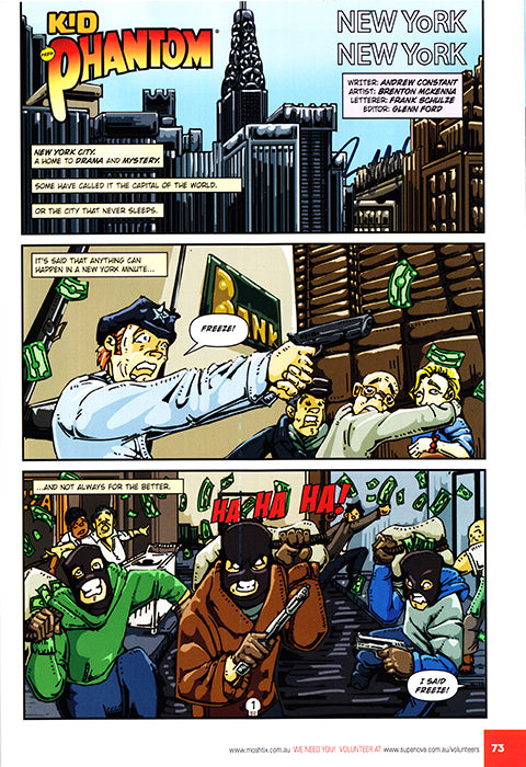 Issue Supanova Program Signature, 2018