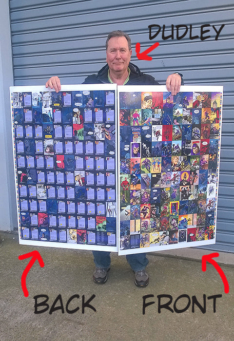 NEW - The Phantom Gallery Series 2 Trading Cards (uncut sheet)